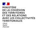 Logo du ministère de la cohésion des territoires et des relations avec les collectivités territoriales.
